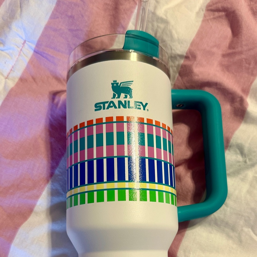 40oz Summer Plaid Stanley Quencher - TARGET EXCLUSIVE